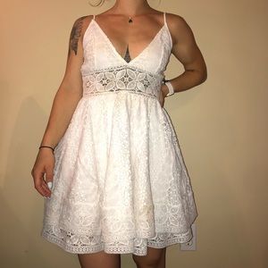 White Lace Dress